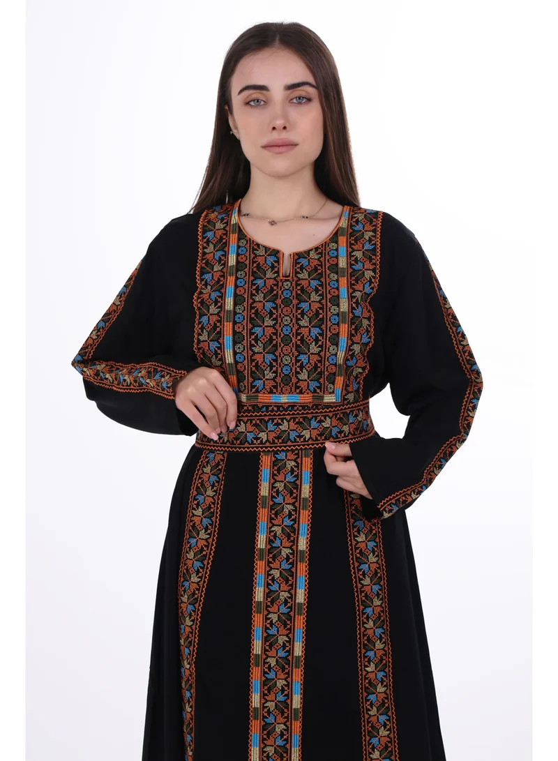 AL BENT AL SHARQIEH women embroidered jalabiya dress